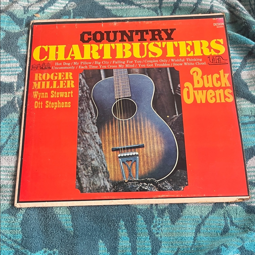 Country Chartbusters Vinyl Record